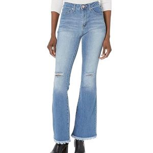 FMI high rise flare leg jeans